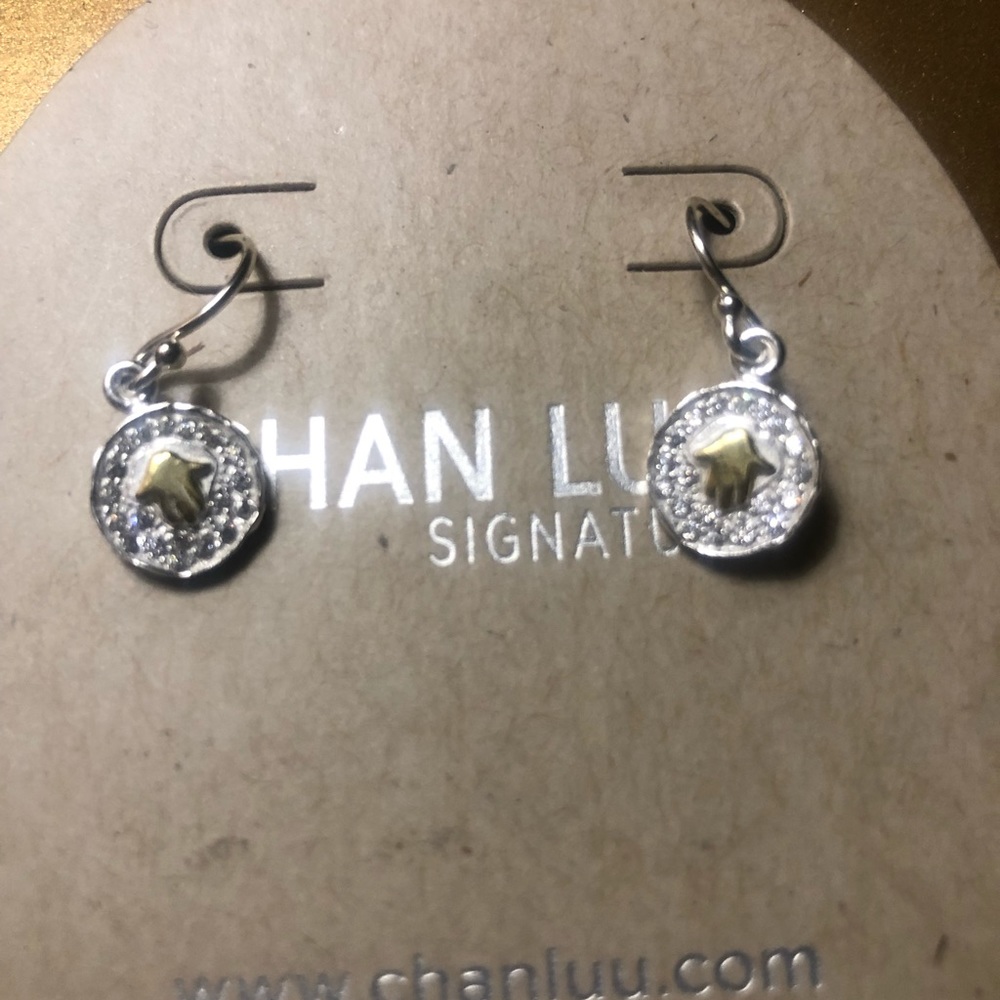 Earrings silver Chan luu